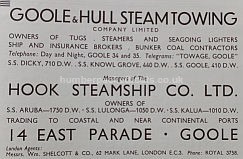 Goole & Hull Steam Towing Co.Ltd.